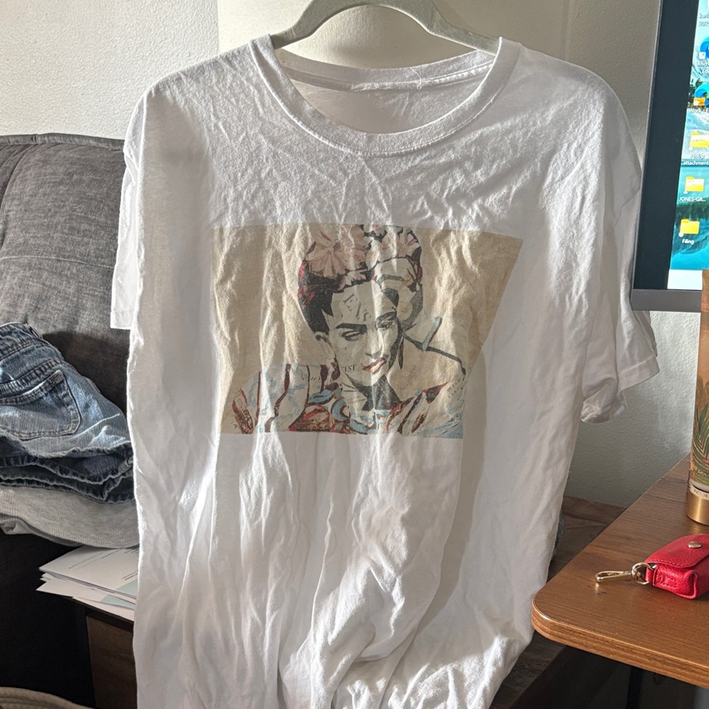 White Graphic T-Shirt